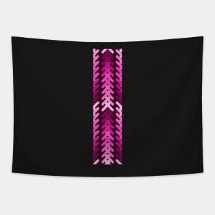 Hot pink arrow heads Tapestry