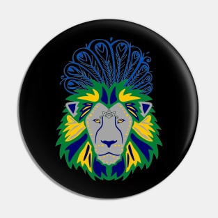 Lion with head jewelry Pin