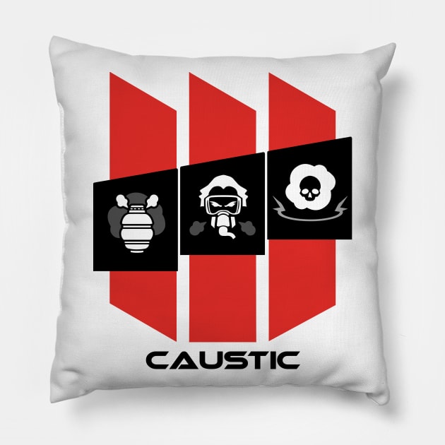 Apex Legends - Caustic Pillow by Peolink