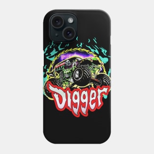 grave digger Phone Case