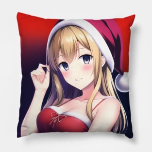 Santa Girl Pillow