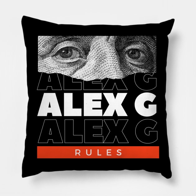 Alex G // Money Eye Pillow by Swallow Group