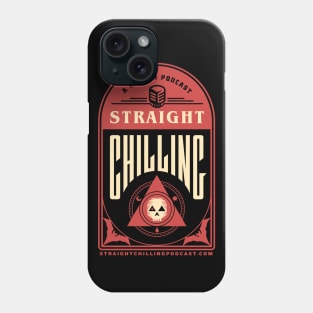 Straight Chilling Gravestone (Black) Phone Case