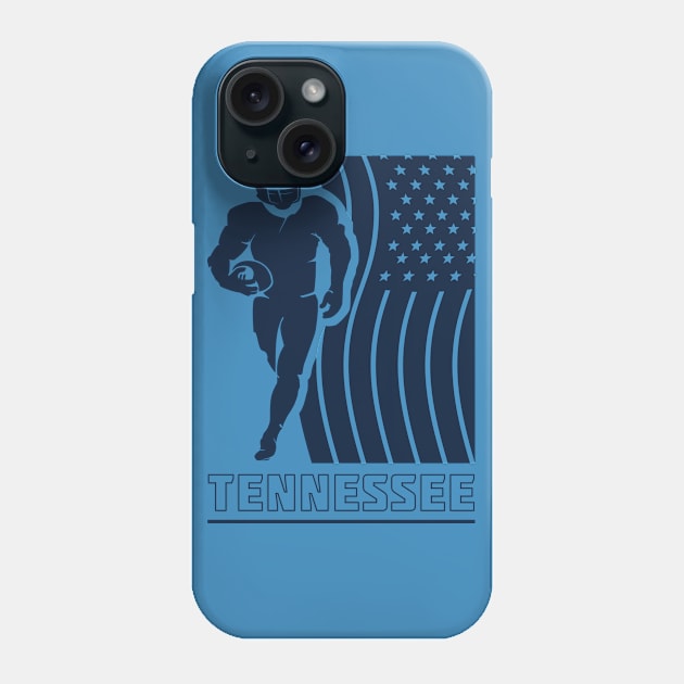 Tennessee Football Team Color Phone Case by Toogoo