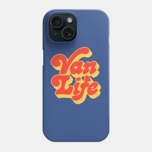 Van Life  / Faded Thrift Style Retro Design Phone Case