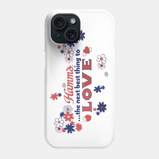 Hamm's Beer = LOVE Phone Case by Eugene and Jonnie Tee's