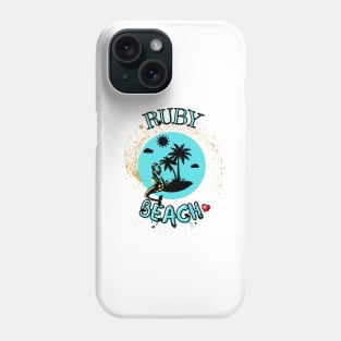 Ruby Beach Phone Case