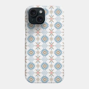 Pastel Hand Drawn Ethnic Motifs Geometric Phone Case