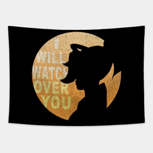 Overwatch Mercy Silhouette Tapestry