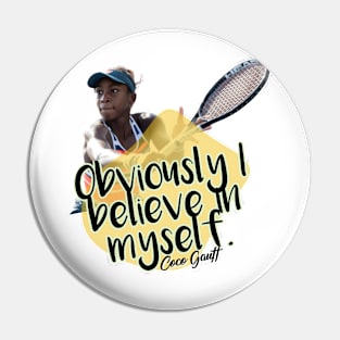 Coco gauff Pin