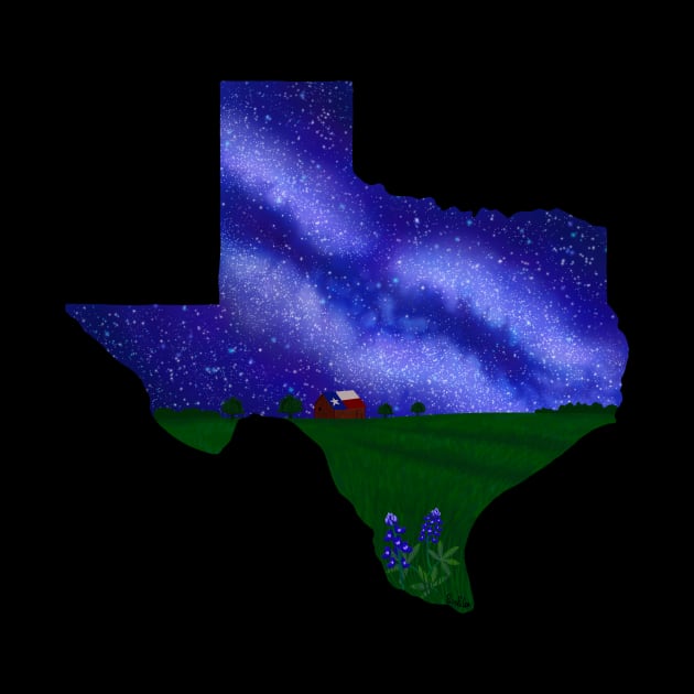 Milky Way Texas Ranch by EcoElsa