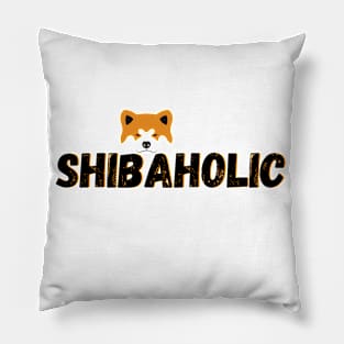 Shibaholic Pillow