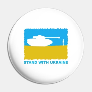 Stand With Ukraine Pin