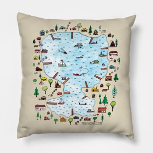 Lake life Pillow