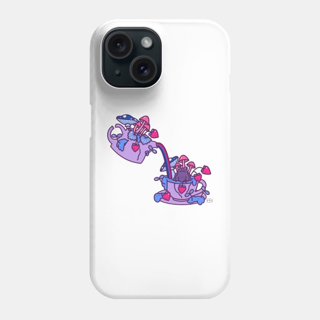 Bisexual Mossy Tea Phone Case by lrmackay