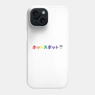 Hotspot Rainbow - White Border Phone Case