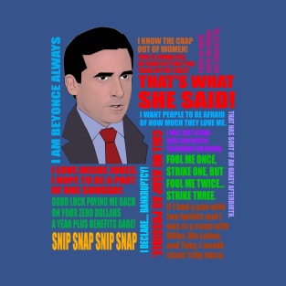The Office Michael Scott quotes T-Shirt