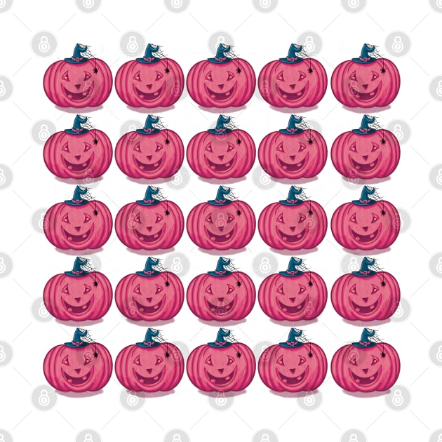 Pink pumpkin’s pattern by Xatutik-Art