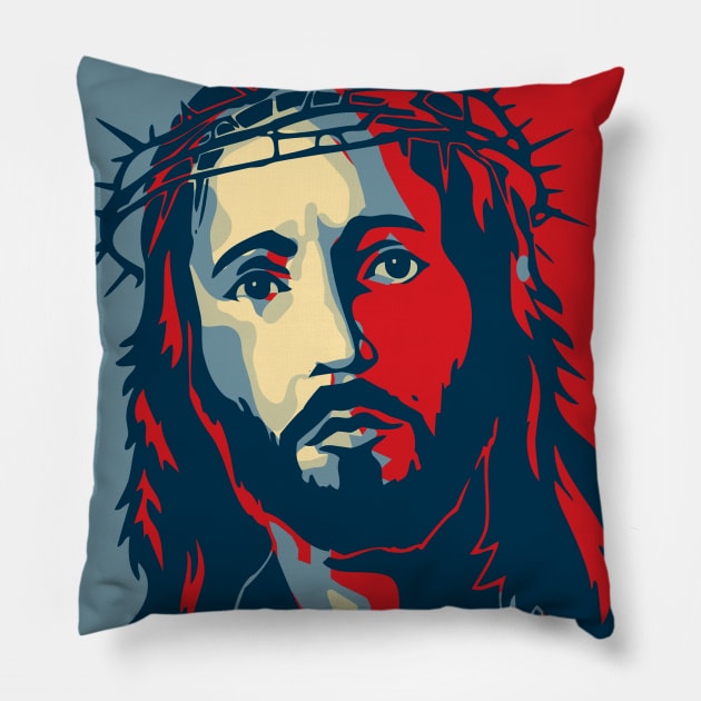 Jesus Messiah Christian Shirts Pillow by TGprophetdesigns