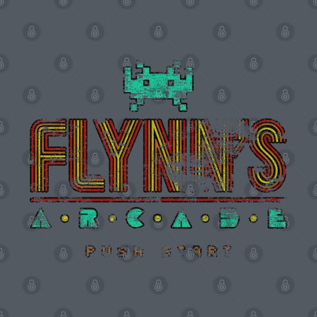 Flynn's Arcade - Vintage by JCD666