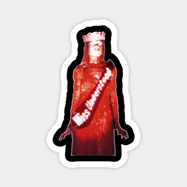 Miss Understood Carrie White Magnet by Randiriel