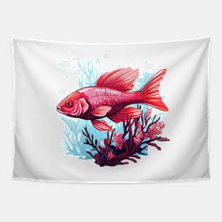 Cherry Barb Tapestry