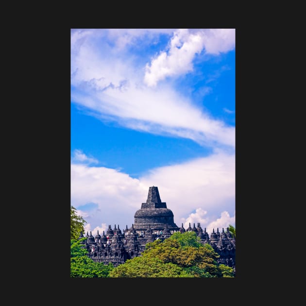 Borobudur view. by bulljup