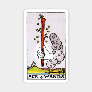 Ace of Wands Tarot Magnet