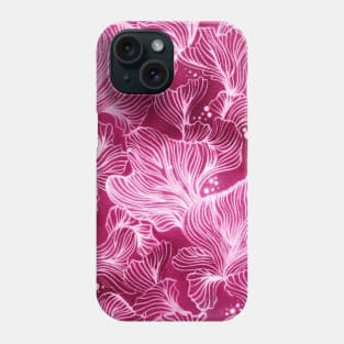 Pink Shibori Corals Phone Case