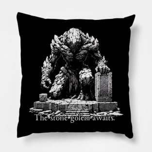 Stone Golem Pillow