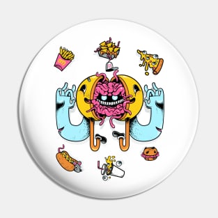 Fastfood Guru Pin