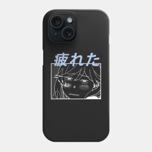 Blue Period ''TSUKARETA'' V1 Manga Phone Case