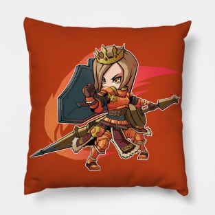 Monster Hunter World Chibi Lance Pillow