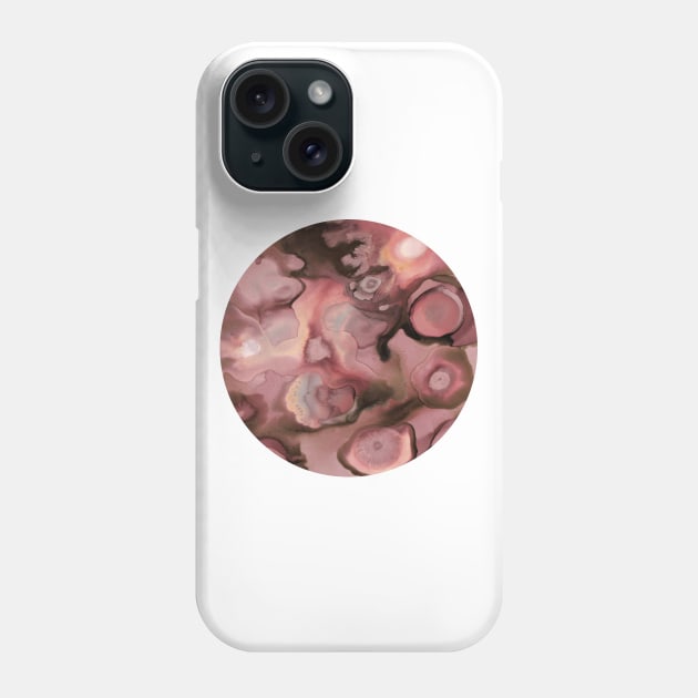 Ebb and Flow - Coral Phone Case by micklyn