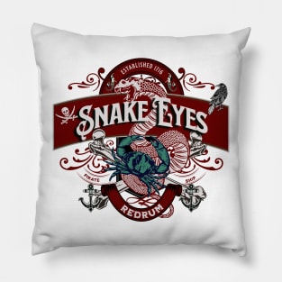 Snake Eyes Pillow