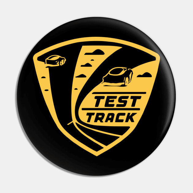 Test Track Pin by InspiredByTheMagic