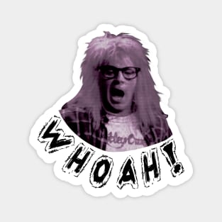 Wayne's World Garth Whoah Magnet