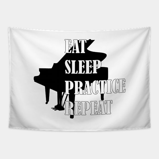 Eat Sleep Practice Repeat: Piano Tapestry by GeneticRambles