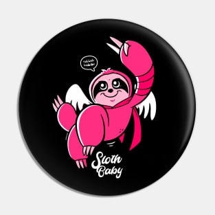 Sloth Baby Pin