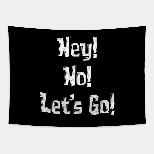 Hey! Ho! Let's Go! Tapestry by Malarkey