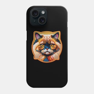 Colorful Persian Embroidered Patch Phone Case