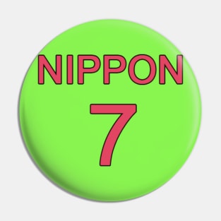 Nippon - Divisa del Giappone Pin