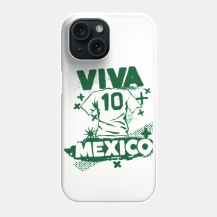 Vintage Mexican Football // Retro Grunge Mexico Soccer Phone Case