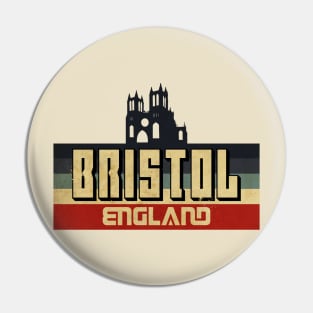 Bristol England Vintage Pin