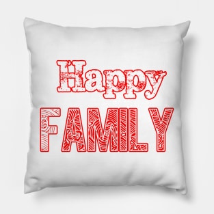 happy family Pillow