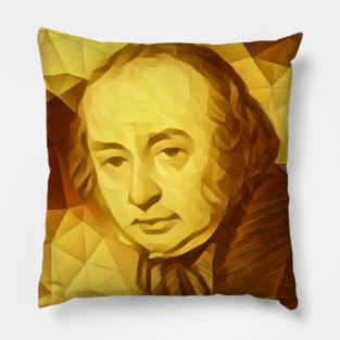 Isambard Kingdom Brunel Golden Portrait | Isambard Kingdom Brunel Artwork 9 Pillow