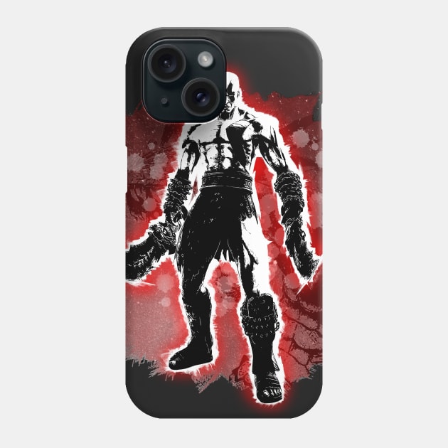 God Of War- Kratos Phone Case by dankdesigns