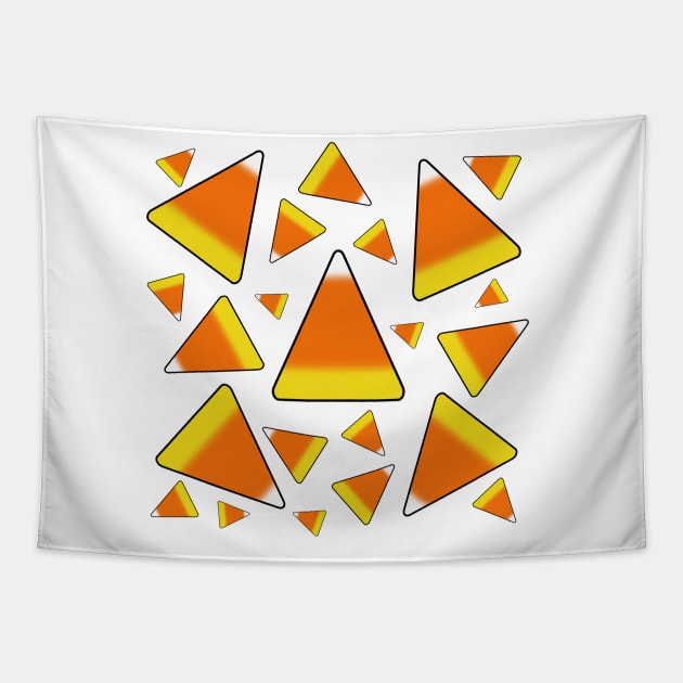 Candy Corn Tapestry by BlakCircleGirl