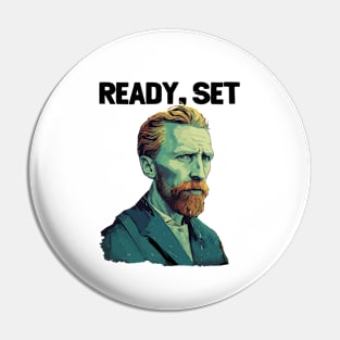 Van Gogh - Ready Set Gogh Pin