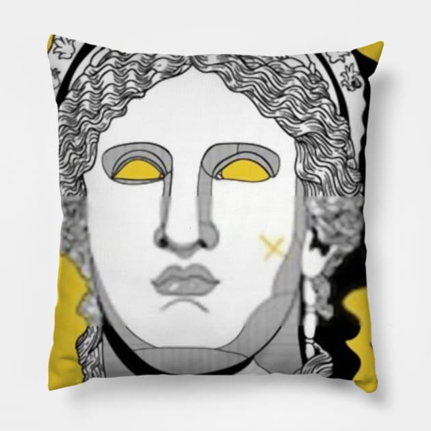 Sculpture Art Pillow by Shapwac12